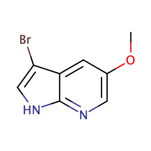 3-溴-5-甲氧基-1H-吡咯并[2,3-b]吡啶