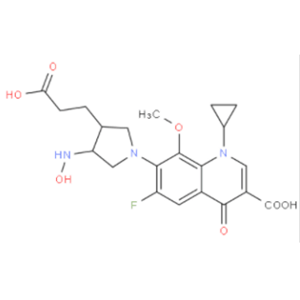 莫西沙星杂质33,7-(3-(2-carboxyethy)-4-(hydroxyamino)pyrrolidin-1-yl)-1-cyclopropyl-6-fluoro-8-methoxy-4-oxo-?1,4-dihydroquinoline-3-carboxylic?acid