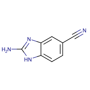 2-氨基-1H-苯并[d]咪唑-6-腈