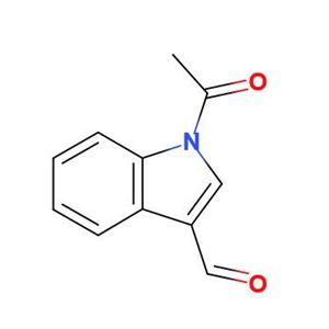 N-已酰基吲哚-3-甲醛,1-acetylindole-3-carbaldehyde