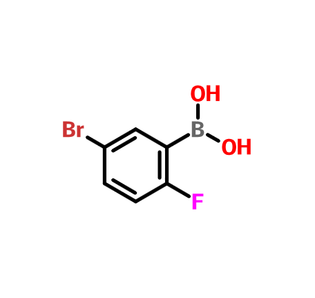 5-溴-2-氟苯硼酸,5-Bromo-2-fluorobenzeneboronic acid