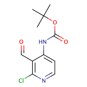 N-(2-氯-3-甲酰基-4-吡啶基)氨基甲酸叔丁酯,N-[2-Chloro-3-formyl-4-pyridinyl]carbamic acid tert-butyl ester