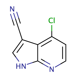 4-氯-1H-吡咯并[2,3-b]吡啶-3-腈,4-Chloro-1H-pyrrolo[2,3-b]pyridine-3-carbonitrile