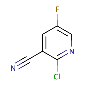 2-氯-5-氟吡啶-3-甲腈,2-Chloro-5-fluoronicotinonitrile