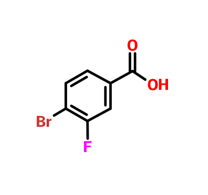 4-溴-3-氟苯甲酸,4-Bromo-3-fluorobenzoic acid