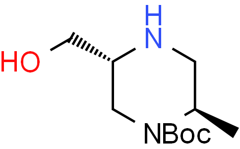 (2R,5R)-5-(羟甲基)-2-甲基哌嗪-1-羧酸叔丁酯,tert-butyl (2R,5R)-5-(hydroxymethyl)-2-methylpiperazine-1-carboxylate