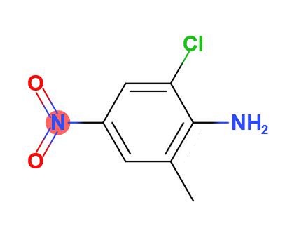 6-氯-2-甲基-4-硝基苯氨,2-Chloro-6-Methyl-4-Nitroaniline