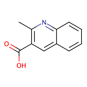 2-甲基-3-喹啉甲酸,2-METHYL-QUINOLINE-3-CARBOXYLIC ACID