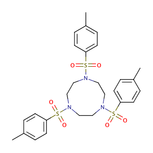 1,4,7-三对甲苯磺酰基-1,4,7-三氮杂环壬烷,1,4,7-Tri(p-tolylsulfonyl)-1,4,7-triazacyclononane