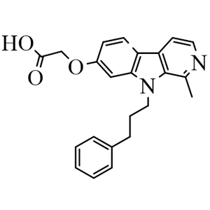 2-((1-methyl-9-(3-phenylpropyl)-9H-pyrido[3,4-b]indol-7-yl)oxy)acetic acid