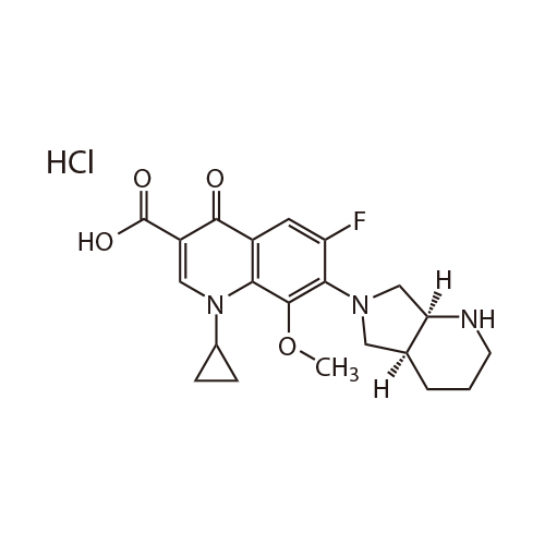 盐酸莫西沙星杂质,Moxifloxacin HCl