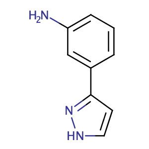 3-(1H-3-吡唑基)苯胺,3-(1H-PYRAZOL-3-YL)ANILINE