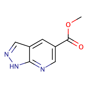 1H-吡唑并[3,4-b]吡啶-5-甲酸甲酯,Methyl 1H-pyrazolo[3,4-b]pyridine-5-carboxylate