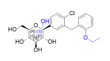 达格列净杂质30,(2S,3R,4S,5S,6R)-2-(4-chloro-3-(2-ethoxybenzyl)phenyl)-6-(hydroxymethyl)tetrahydro-2H-pyran-2,3,4,5-tetraol