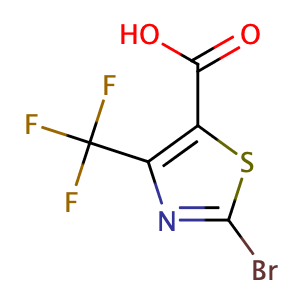 2-溴-4-(三氟甲基)噻唑-5-羧酸,2-Bromo-4-(trifluoromethyl)thiazole-5-carboxylic acid