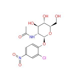2-氯-4-硝基苯基 2-(乙酰氨基)-2-脱氧-BETA-吡喃葡萄糖苷,2-chloro-4-nitrophenyl-N-acetylglucosaminide