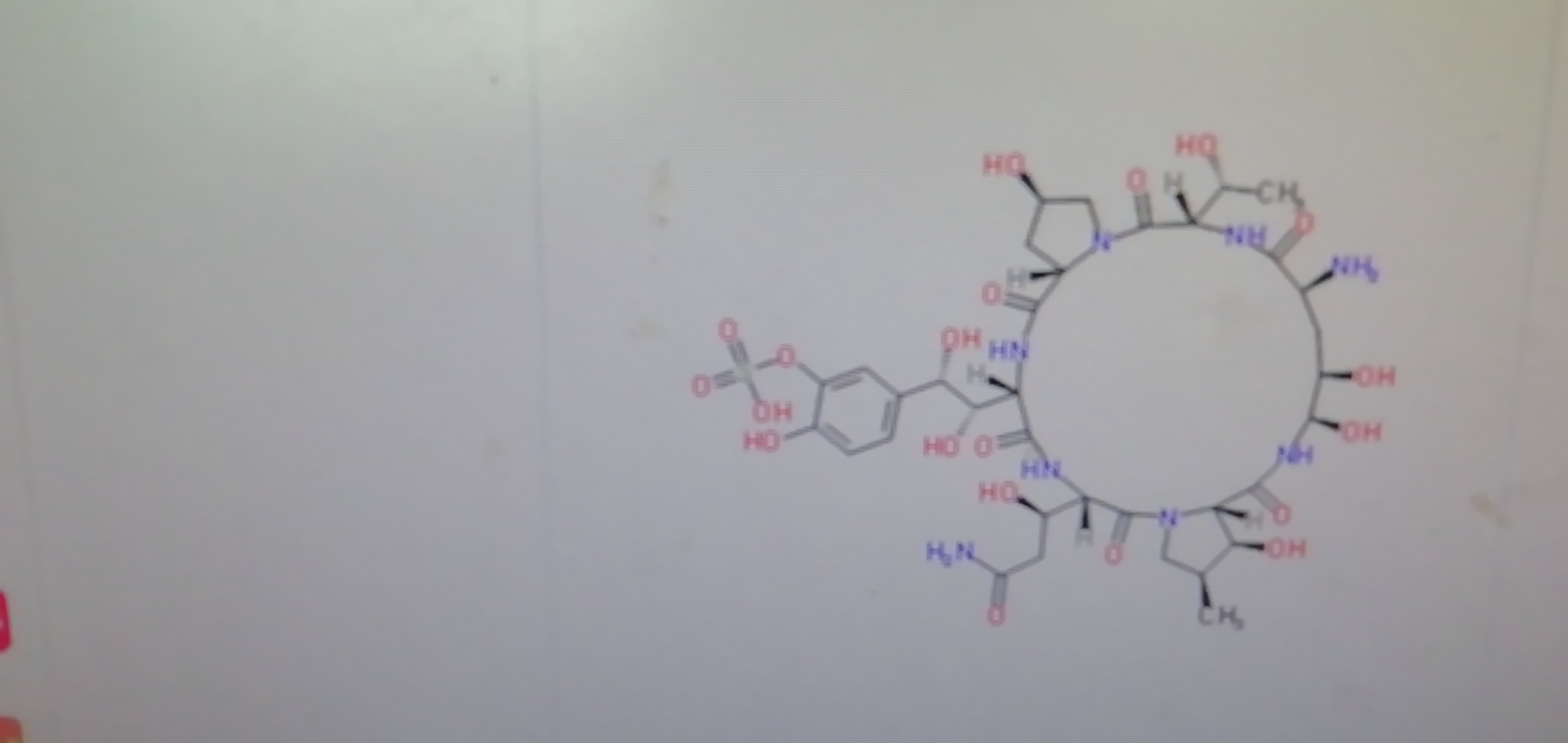 米卡芬净母核,Micafungin FR-179642 impurity (acid)