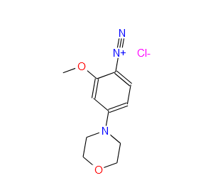 2-甲氧基-4-吗啉基重氮苯氯化锌盐,2-Methoxy-4-morpholinobenzenediazonium chloride zinc chloride double salt