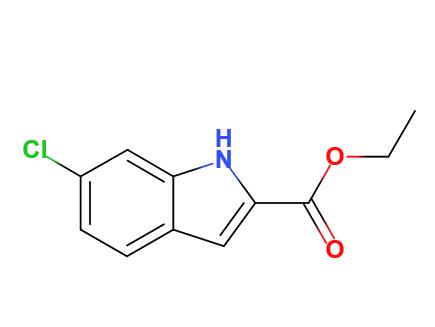 6-氯吲哚-2-甲酸乙酯,ethyl 6-chloro-1H-indole-2-carboxylate