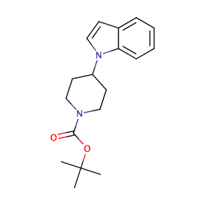 4-(吲哚-1-基)哌啶甲酸叔丁酯,tert-Butyl 4-(1H-indol-1-yl)piperidine-1-carboxylate