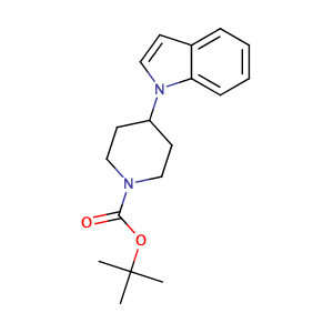4-(吲哚-1-基)哌啶甲酸叔丁酯