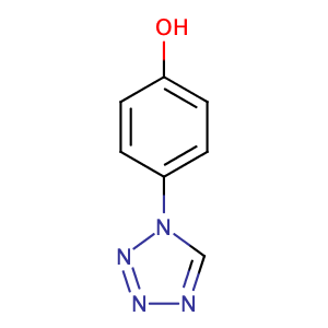 4-四唑-1-基苯酚,4-(1H-1,2,3,4-tetrazol-1-yl)phenol