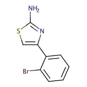 2-氨基-4-(2-溴苯基)噻唑,4-(2-Bromo-phenyl)-thiazol-2-ylamine