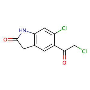 5-氯乙酰-6-氯-1,3-二氫-2H-吲哚-2-酮,5-Chloroacetyl-6-chloro-1,3-dihydro-2H-indole-2-one