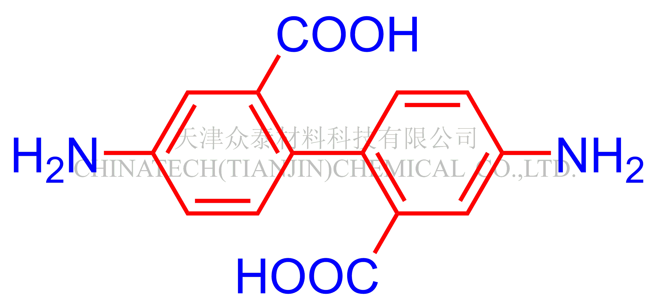 4,4'-二氨基聯(lián)苯-2,2'-二羧酸(聯(lián)苯羧酸 2,2`-DCB),4,4'-Diamino-[1,1'-biphenyl]-2,2'- dicarboxylic acid