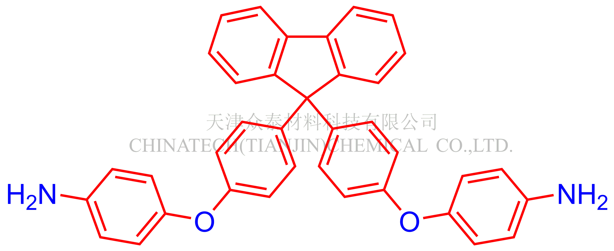 9,9-双[4-(4-氨基苯氧基)苯基]芴(BAOFL),9,9-Bis[4-(4-aminophenoxy)phenyl] fluorene (BAOFL)