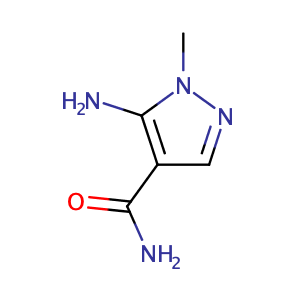 5-氨基-1-甲基-1H-吡唑-4-甲酰胺,5-Amino-1-methylpyrazole-4-carboxamide