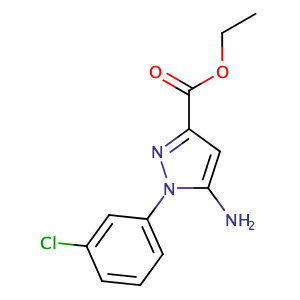 5-氨基-1-(3-氯苯基)-1H-吡唑-3-甲酸乙酯,ethyl 5-amino-1-(3-chlorophenyl)-1H-pyrazole-3-carboxylate