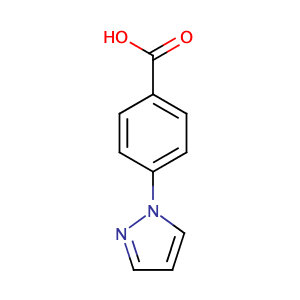 4-(1-吡唑基)苯甲酸,4-(1H-PYRAZOL-1-YL)BENZOIC ACID