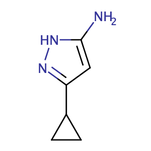 3-环丙基-1H-吡唑-5-氨基,3-Cyclopropyl-1H-pyrazol-5-amine