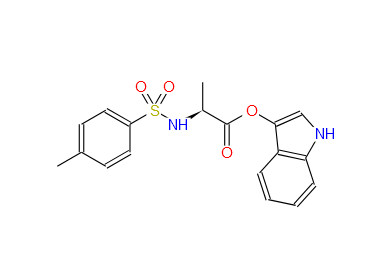 3-(N-對(duì)甲苯磺?；?L-丙氨酰氧基)吲哚,3-(N-tosyl-L-alanyloxy)indole