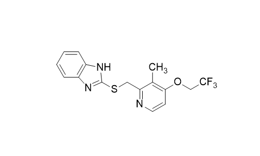 兰索拉唑杂质C,2-(((3-methyl-4-(2,2,2-trifluoroethoxy)pyridin-2-yl)methyl)thio)- 1H-benzo[d]imidazole