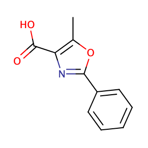 5-甲基-2-苯基-1,3--噁唑-4-甲酸,5-Methyl-2-phenyloxazole-4-carboxylic acid