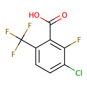 3-氯-2-氟-6-(三氟甲基)苯甲酸,3-Chloro-2-fluoro-6-(trifluoromethyl)benzoic acid