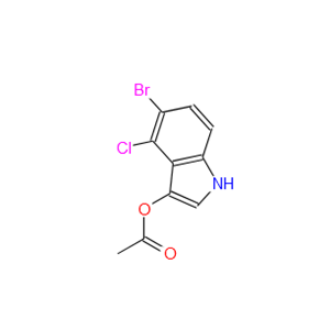 5-溴-4-氯-3-吲哚乙酯,5-Bromo-4-chloro-3-indolyl acetate