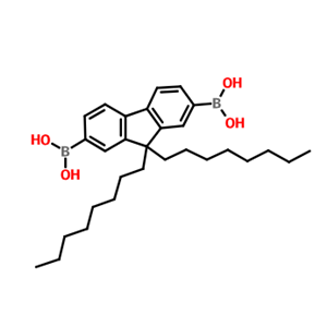 9,9-二辛基芴-2,7-二硼酸,9,9-dioctyl-9H-fluorene-2,7-diyldiboronic acid