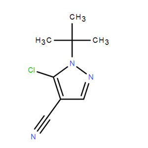 1 -叔丁基- 5 -氯-1H -吡唑- 4 -腈