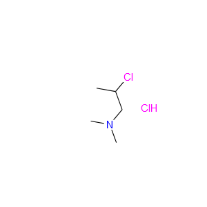 N,N-二甲氨基-2-氯丙烷盐酸盐,2-DIMETHYLAMINOISOPROPYL CHLORIDE HYDROCHLORIDE