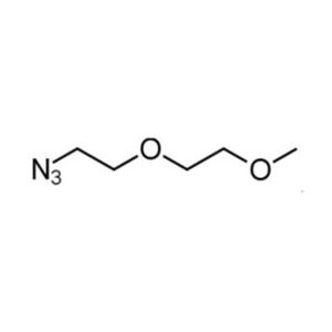 叠氮-二乙二醇单甲醚,m-PEG2-Azide,m-PEG2-N3,1-(2-Azidoethoxy)-2-methoxyethane