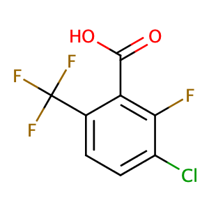 3-氯-2-氟-6-(三氟甲基)苯甲酸