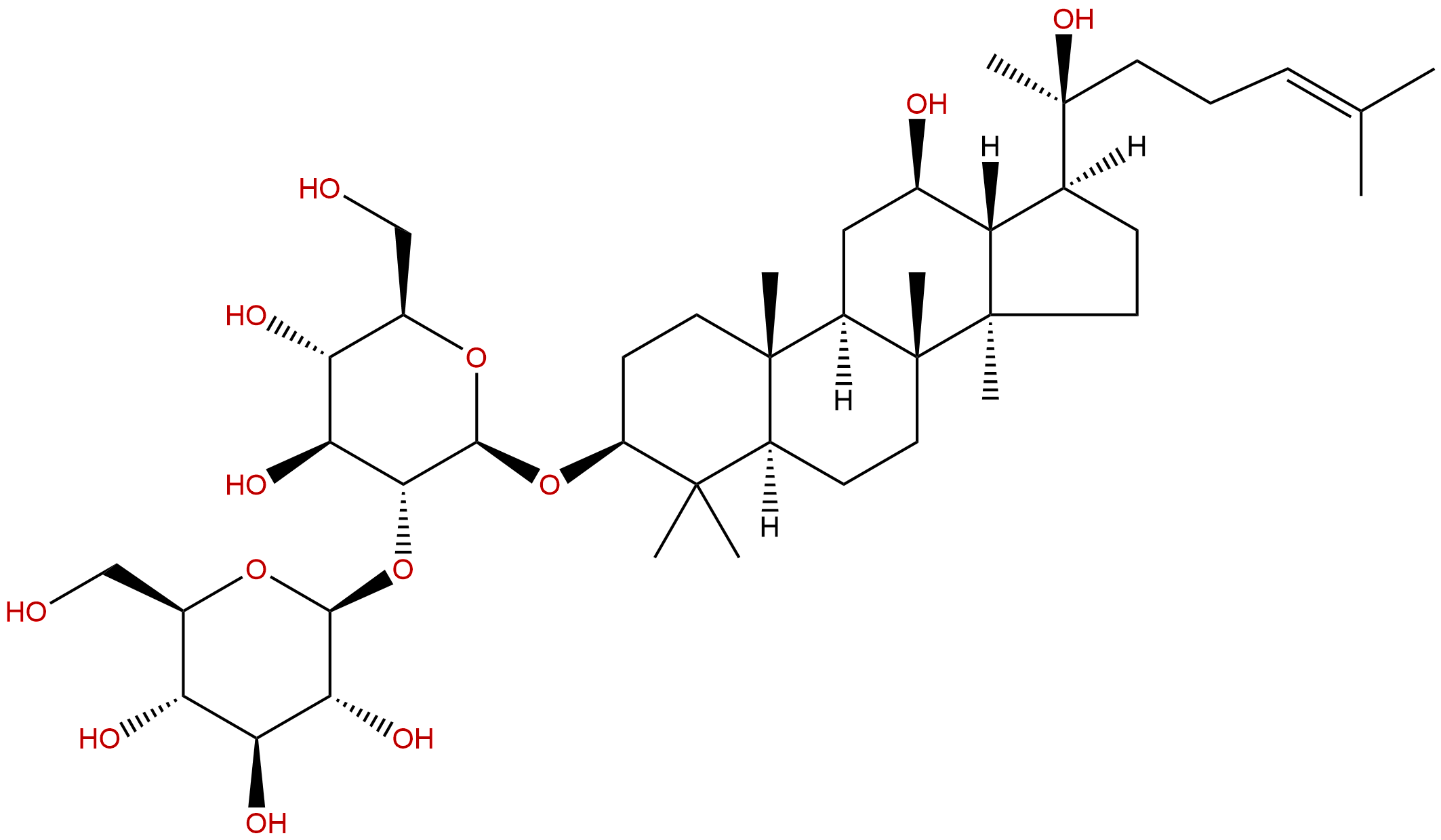 人参皂苷Rg3,Ginsenoside Rg3