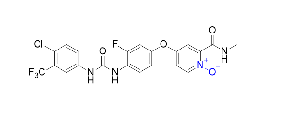 瑞戈非尼杂质07,4-(4-(3-(4-chloro-3-(trifluoromethyl)phenyl)ureido)-3-fluorophenoxy)-2-(methylcarbamoyl)pyridine 1-oxide