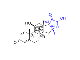 布地奈德杂质29,(6aR,6bS,7S,8aS,8bS,11aR,12aS,12bS)-7,10-dihydroxy-6a,8a-dimethyl-1,2,6a,6b,7,8,8a,8b,11a,12,12a,12b-dodecahydro-4H-naphtho[2',1':4,5]indeno[2,1-b]furan-4,9(10H)-dione