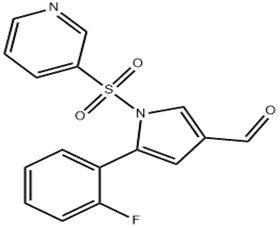 沃诺拉赞,5-(2-fluorophenyl)-1-(pyridin-3-ylsulfonyl)-1H-pyrrole-3-carbaldehyde