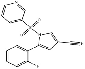 沃诺拉赞杂质14,5-(2-fluorophenyl)-1-(pyridin-3-ylsulfonyl)-1H-pyrrole-3- carbonitrile