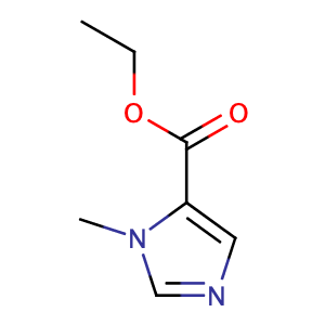 1-甲基-1H-咪唑-5-羧酸乙酯,Ethyl 1-methyl-1H-imidazole-5-carboxylate